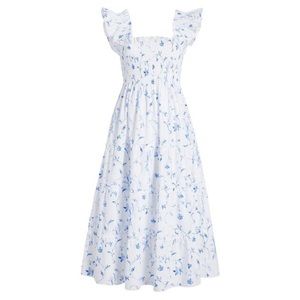 Hill House Ellie Nap Dress in Blue Botanical EUC (worn once)